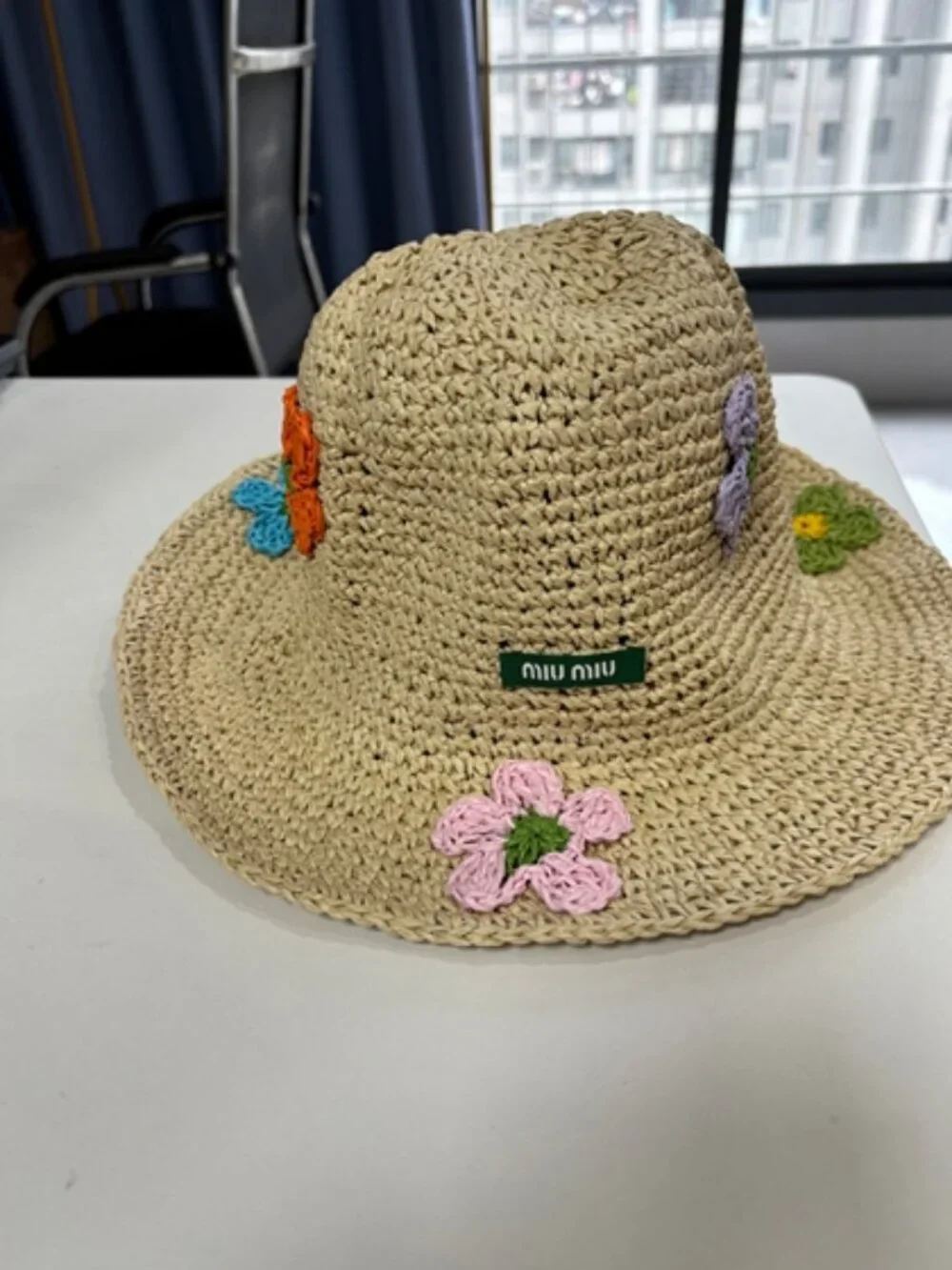 💙MIU MIU💙 summer straw hat